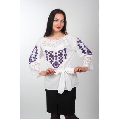 Embroidered blouse "Gentle Touch" 4